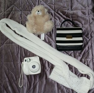 Scarve×Camera×Teddy Bear × Purse